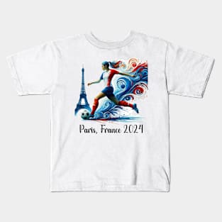 USA Womens Soccer Shirt, Soccer Jersey, Paris Olympics, Olympic Games 2024, Olympic Sports, Paris Games, 2024 Olympic Shirt, Olympic Soccer Kids T-Shirt